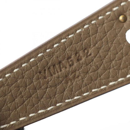 Hermes Shoulder Bag Lindy 30 Etoupe — view 5