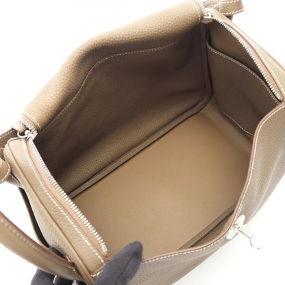 Hermes Shoulder Bag Lindy 30 Etoupe — view 3