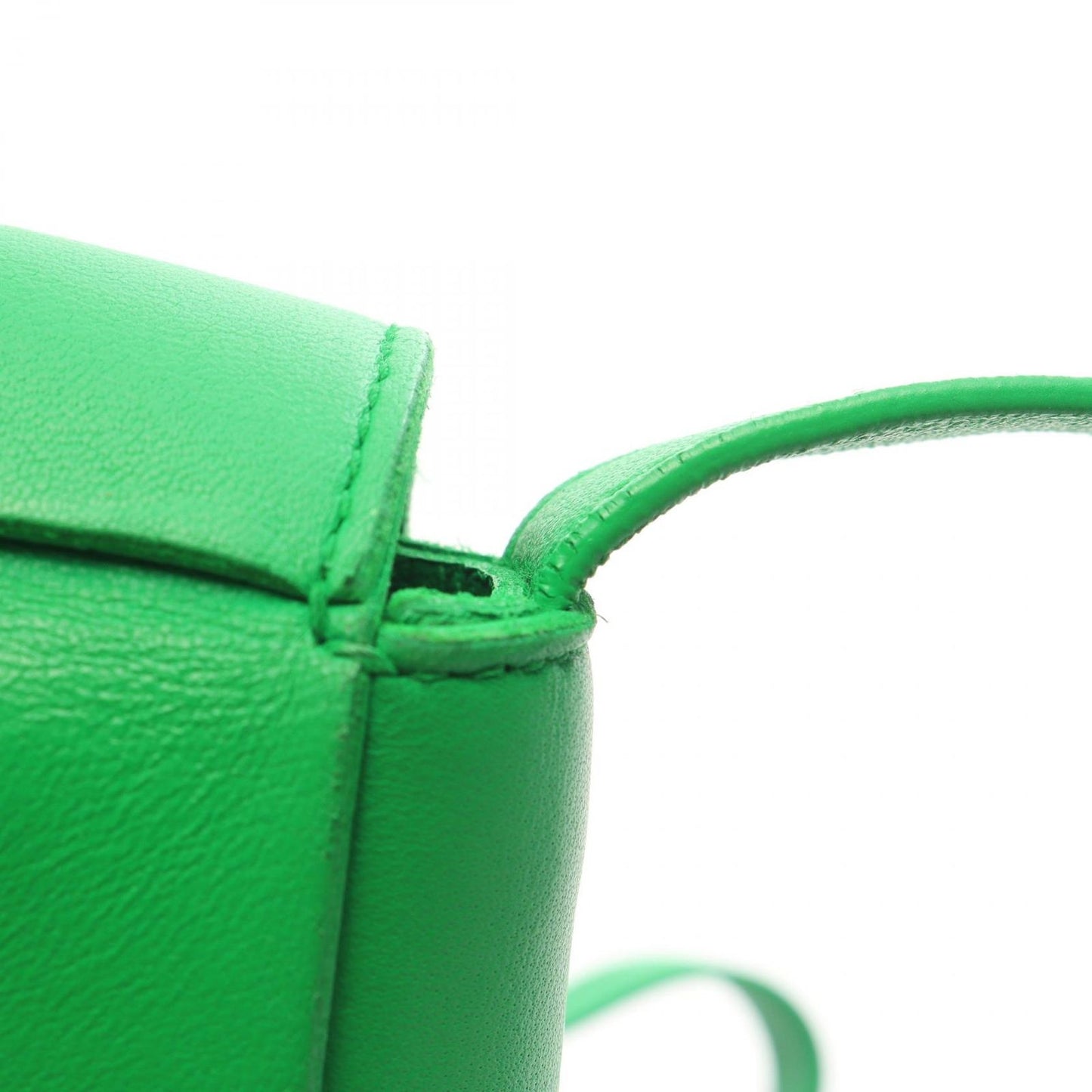 Bottega Veneta Shoulder Bag Candy Cassette Green Leather — view 8