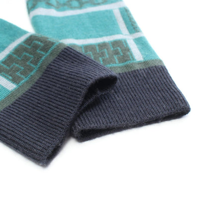 Hermes Knit Brides de Gala Et Chaines Twillaine Scarf Switch Silk Cashmere — view 7