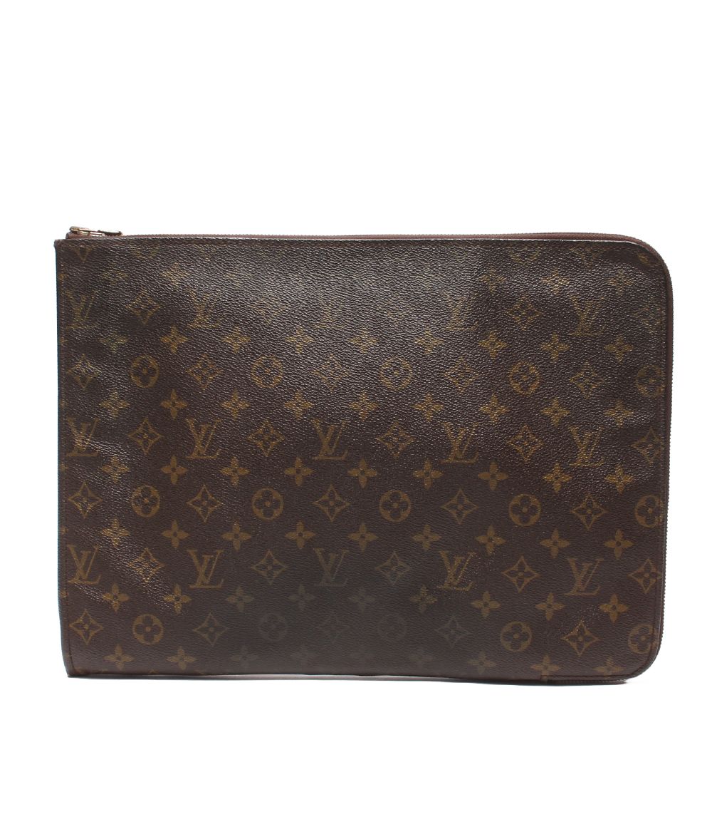 Louis Vuitton Clutch Document Case Poche Monogram