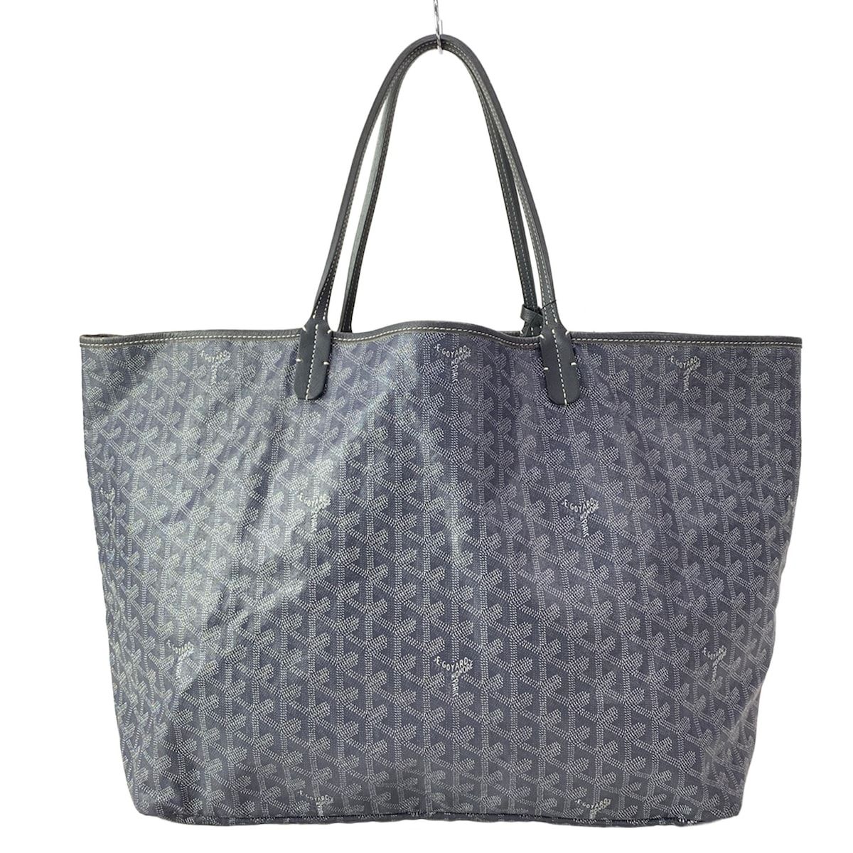 Goyard Tote Saint Louis GM Gray Leather — view 3
