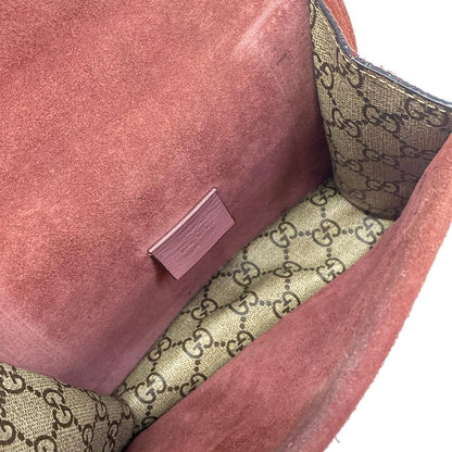 Gucci Shoulder Bag Dionysus GG Blooms Beige Ebony Multi Chain — view 7