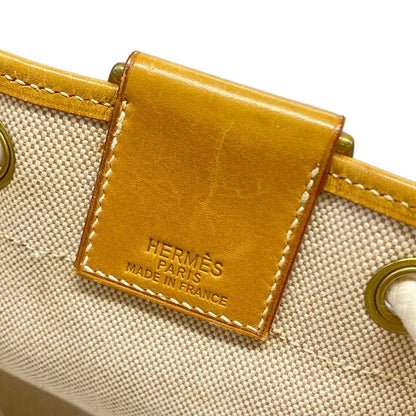 Hermes Bag Ranch Ivory Beige Gold Leather — view 8