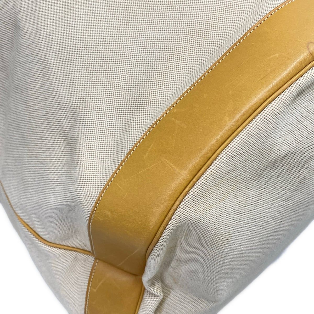 Hermes Bag Ranch Ivory Beige Gold Leather — view 6