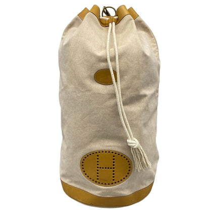 Hermes Bag Ranch Ivory Beige Gold Leather