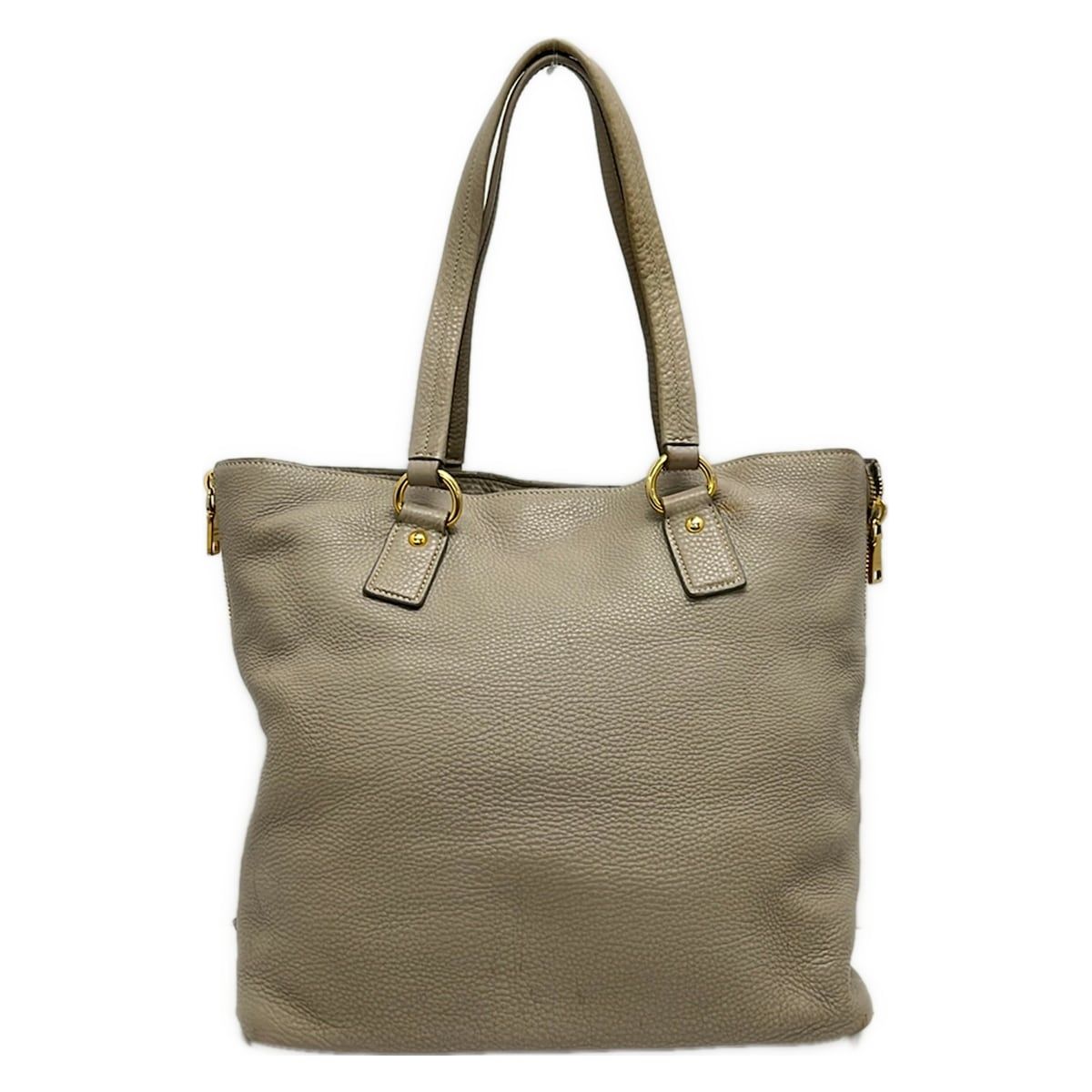 Prada Tote Vitello Daino Beige Leather — view 3