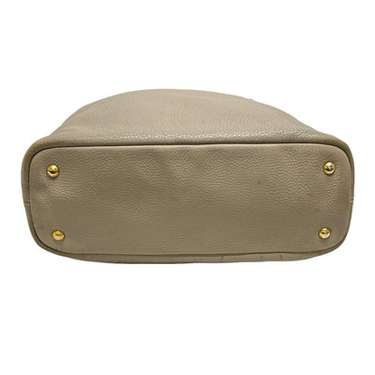 Prada Tote Vitello Daino Beige Leather — view 5