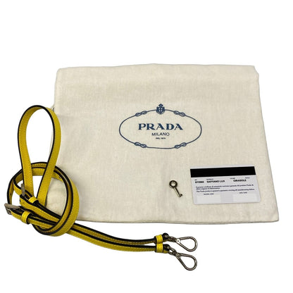 Prada Handbag Yellow — view 8