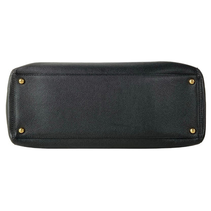 Chanel Tote Executive Line Black Gold Leather — view 5