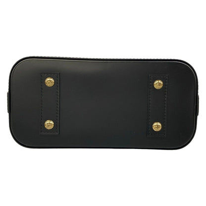 Louis Vuitton Handbag Monogram Alma BB Canvas Black My LV World Tour Leather — view 5