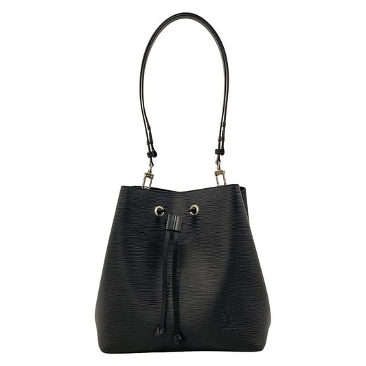 Louis Vuitton Shoulder Bag Epi Neo Noe Noir Leather Cowhide