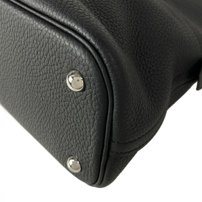 Hermes Handbag Bolide 31 Black Silver — view 6