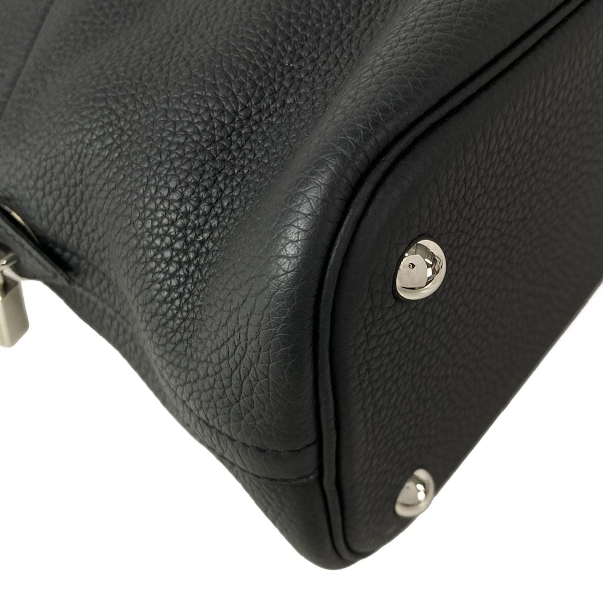 Hermes Handbag Bolide 31 Black Silver — view 7
