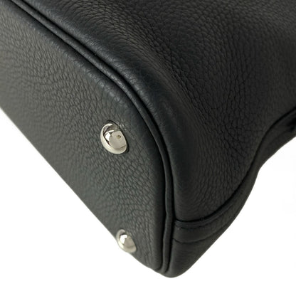 Hermes Handbag Bolide 31 Black Silver — view 8