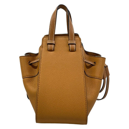 Loewe Handbag Hammock Drawstring Bag Mini 314.12 Brown — view 3