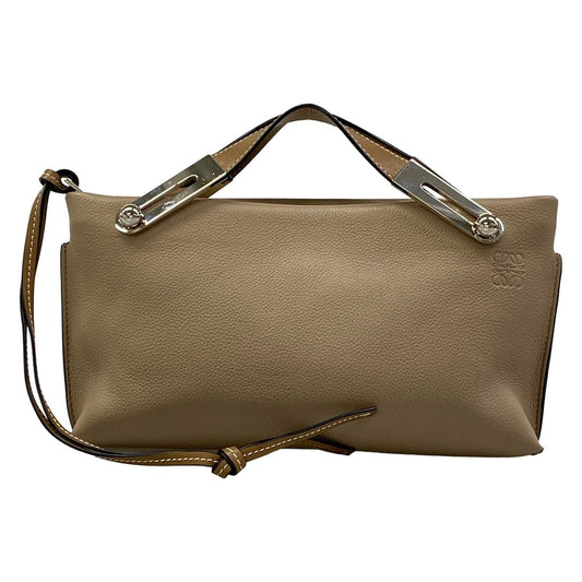 Loewe Handbag Missy Beige Light Brown Leather