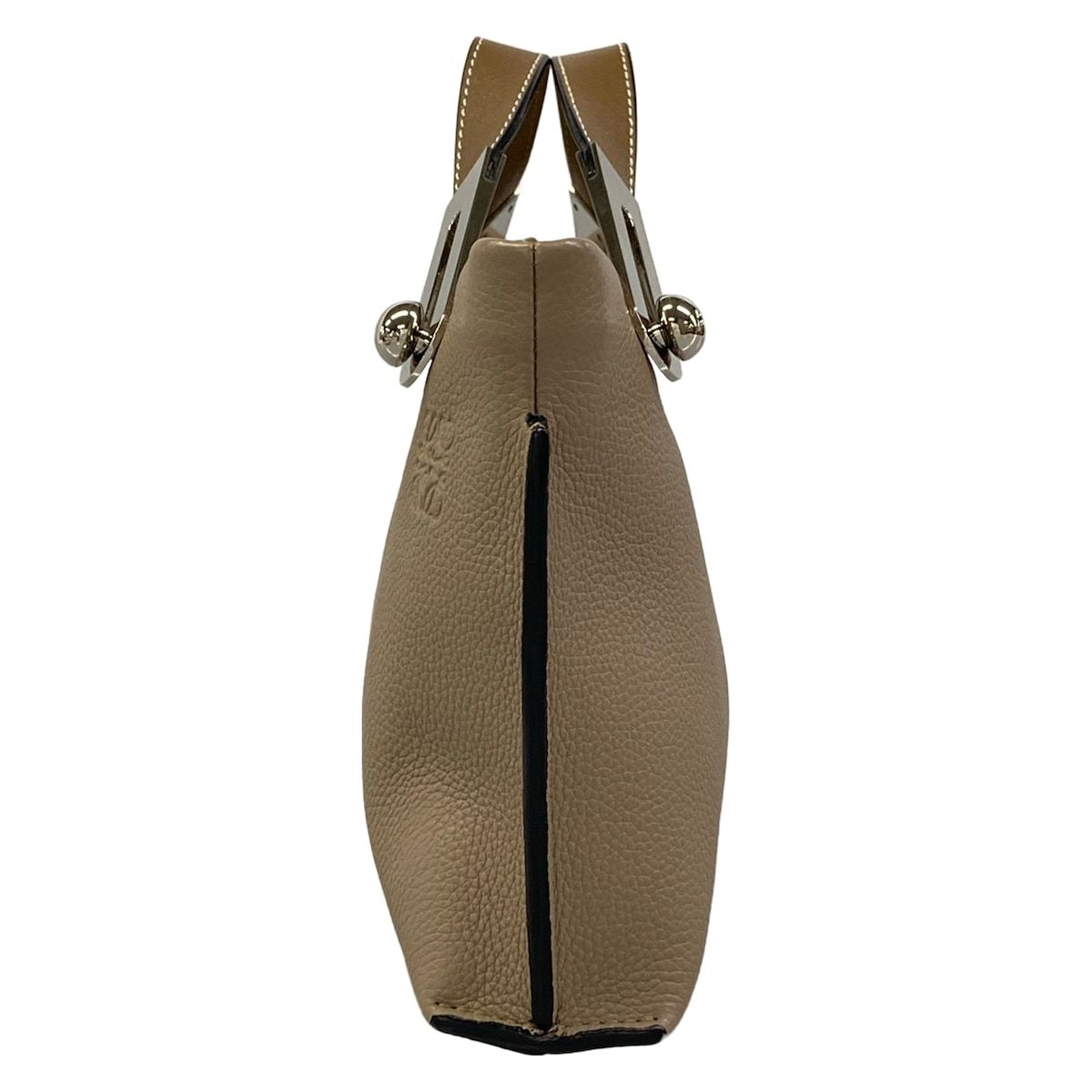 Loewe Handbag Missy Beige Light Brown Leather — view 4