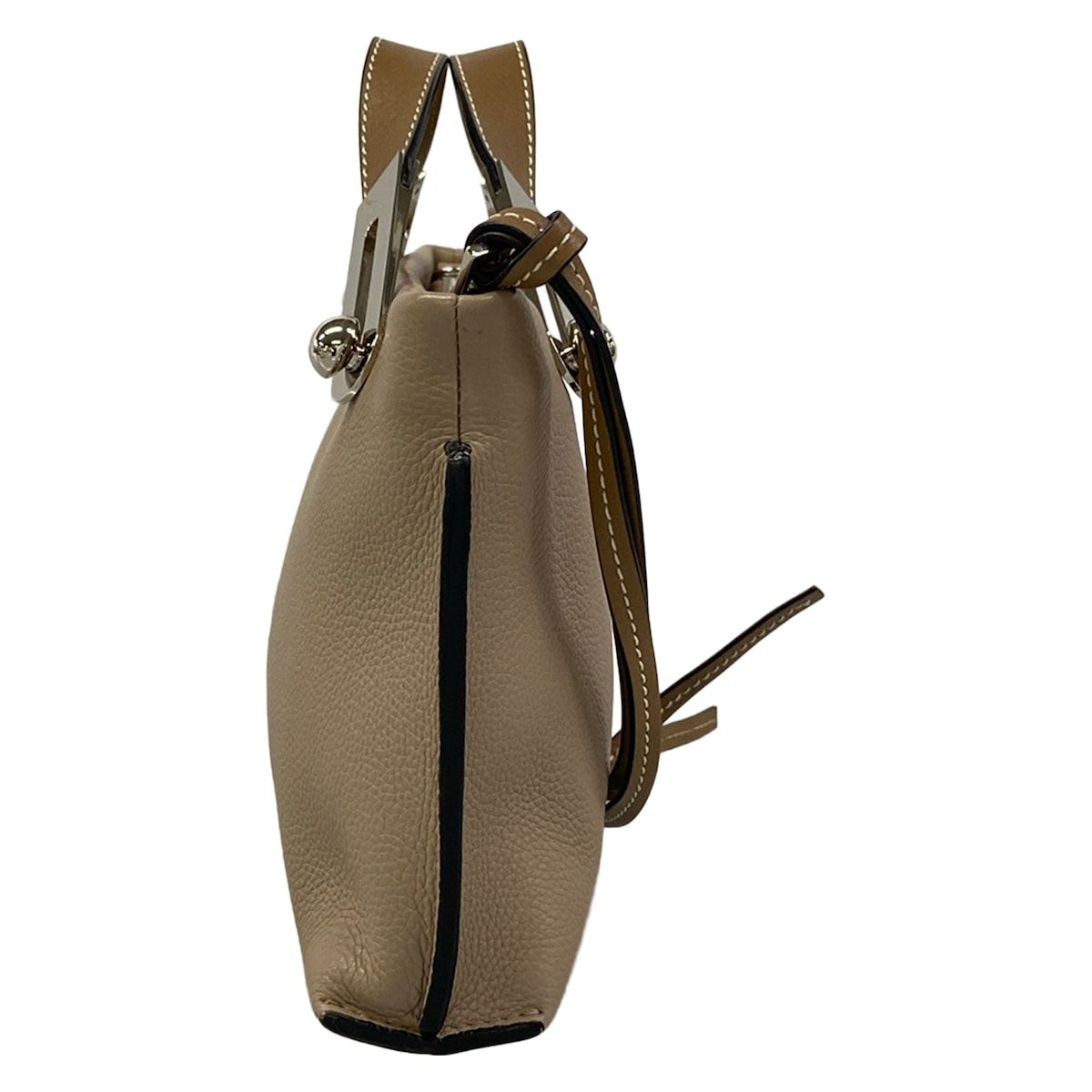 Loewe Handbag Missy Beige Light Brown Leather — view 2