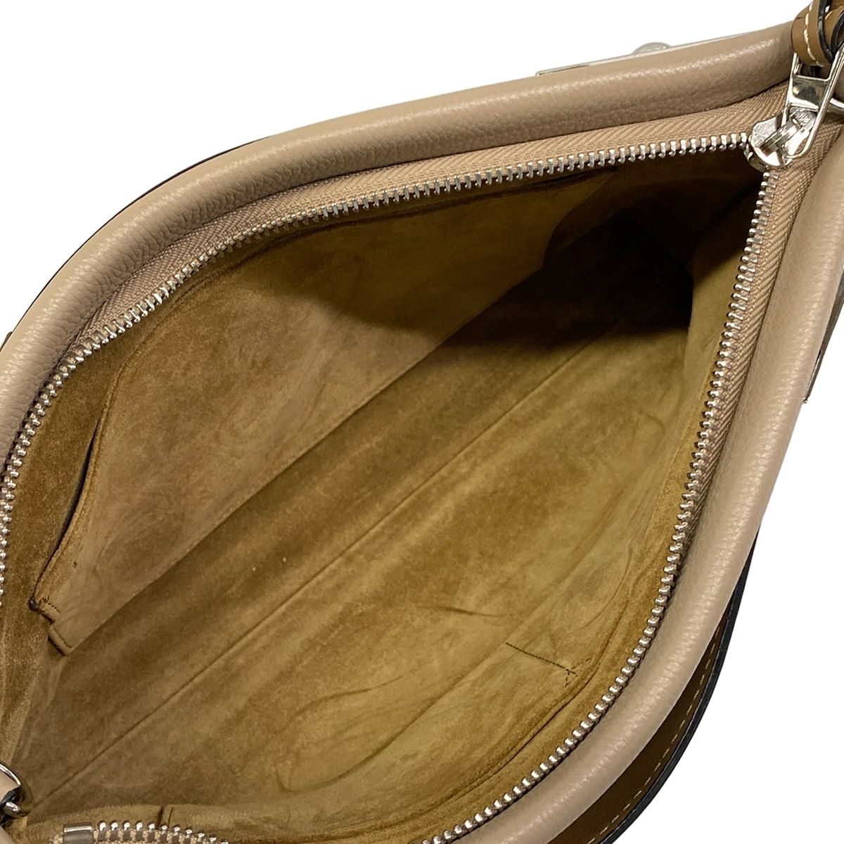Loewe Handbag Missy Beige Light Brown Leather — view 7