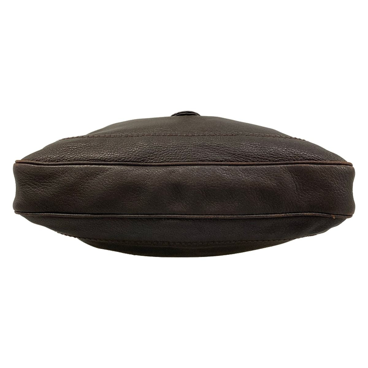 Gucci Shoulder Bag New Jackie Dark Brown Leather — view 5