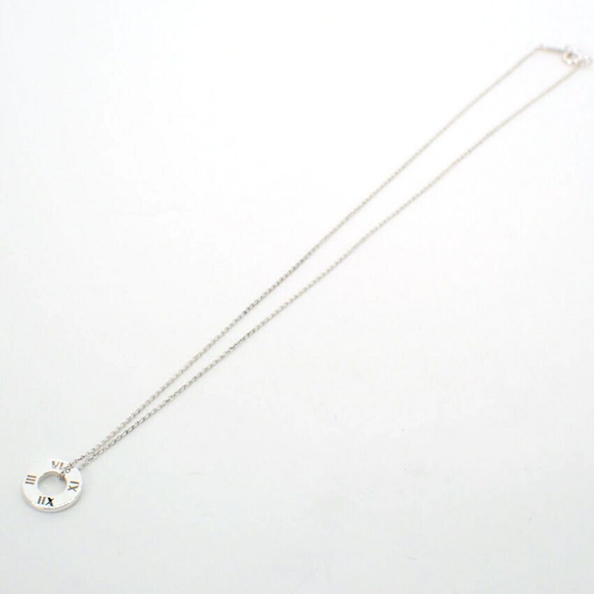 Tiffany & Co Open Atlas Circle Pendant Necklace — view 5