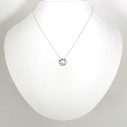 Tiffany & Co Open Atlas Circle Pendant Necklace — view 2