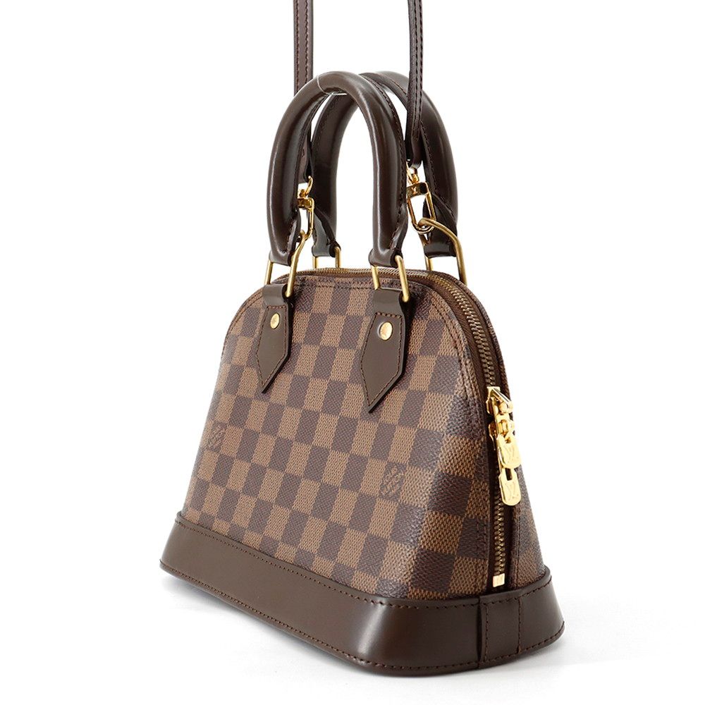 Louis Vuitton Handbag Damier Ebene Alma BB Bag — view 2