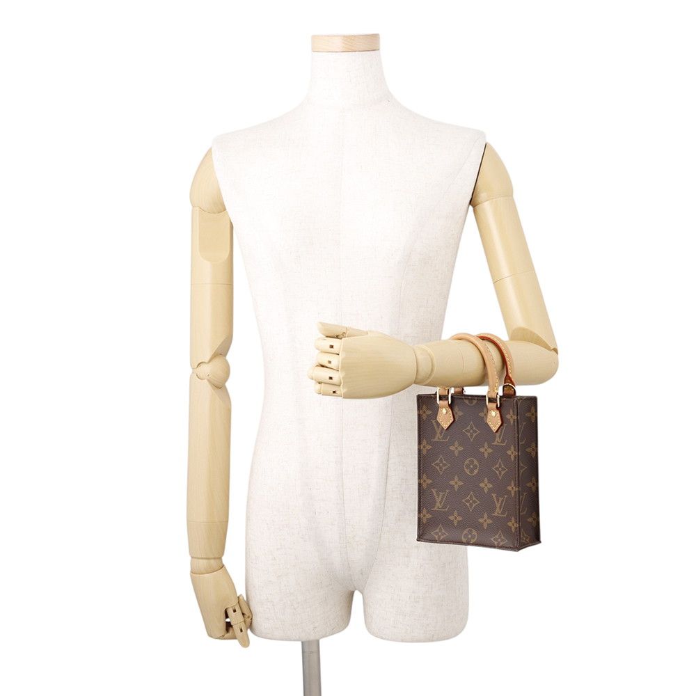 Louis Vuitton Petite Sac Plat Monogram Mini Bag 2-Way — view 5