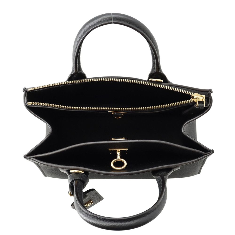 Louis Vuitton Calfskin City Steamer 2-Way Shoulder Bag Black — view 6