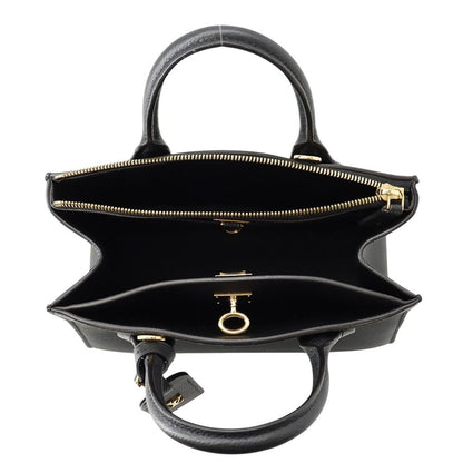 Louis Vuitton Calfskin City Steamer 2-Way Shoulder Bag Black — view 6