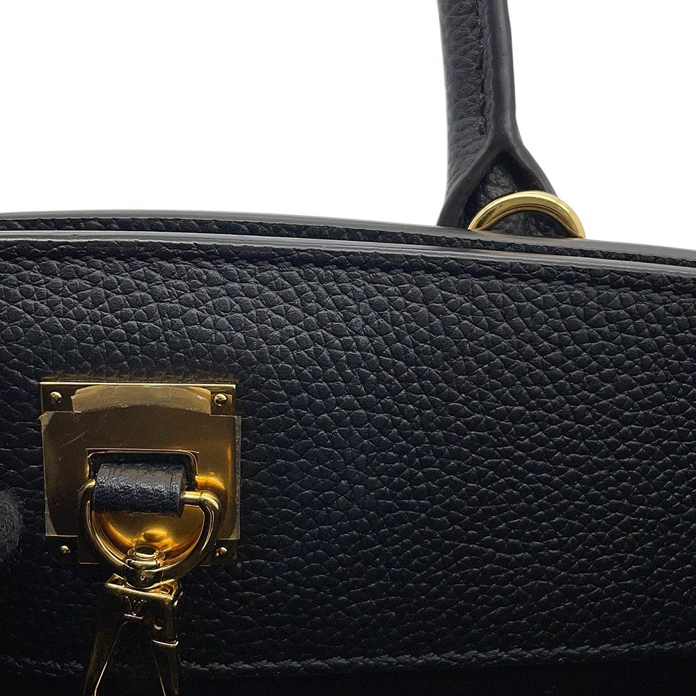Louis Vuitton Calfskin City Steamer 2-Way Shoulder Bag Black — view 8