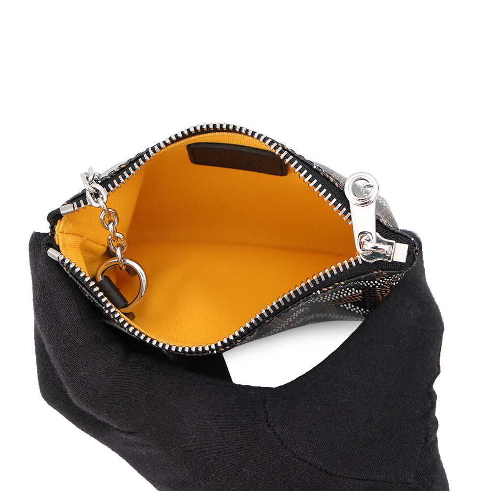 Goyard Pouch Sena Nano Leather Case Black — view 4