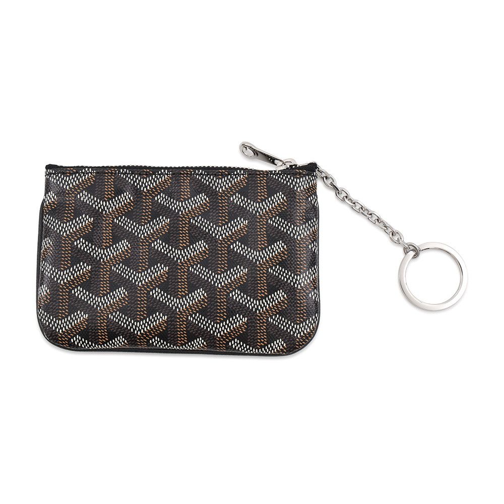 Goyard Pouch Sena Nano Leather Case Black — view 3