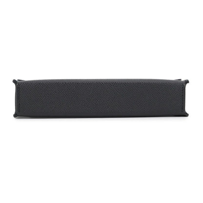 Hermes Wallet on Chain Nappe to Go Black Silver Epsom Shoulder Bag — view 3