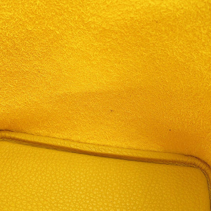 Hermes Handbag Picotin Lock PM Jaune Ambre Silver Taurillon Clemence — view 6
