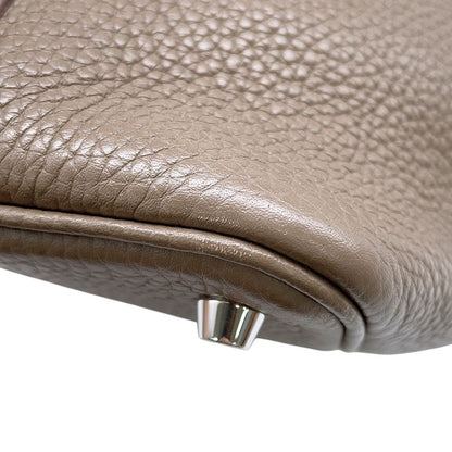 Hermes Handbag Picotin Lock PM Etoupe Silver Taurillon Clemence — view 7
