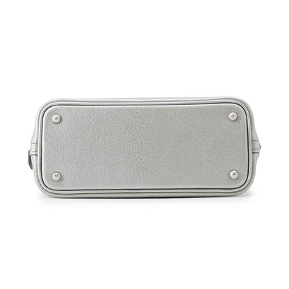 Hermes Bolide 1923 Mini Argent Silver Chevre Chamkila 2-Way Handbag — view 3