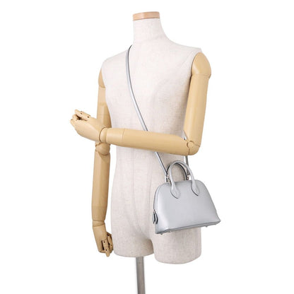 Hermes Bolide 1923 Mini Argent Silver Chevre Chamkila 2-Way Handbag — view 5