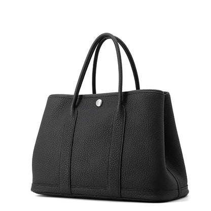 Hermes Tote Garden Party TPM Black Silver Togo — view 2