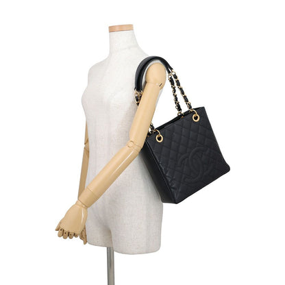 Chanel Tote Quilted CC Logo Black — view 4