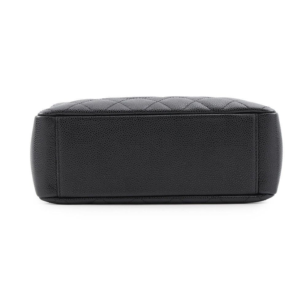 Chanel Tote Quilted CC Logo Black — view 3