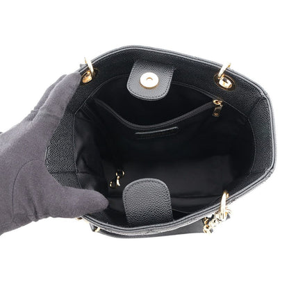Chanel Tote Quilted CC Logo Black — view 5