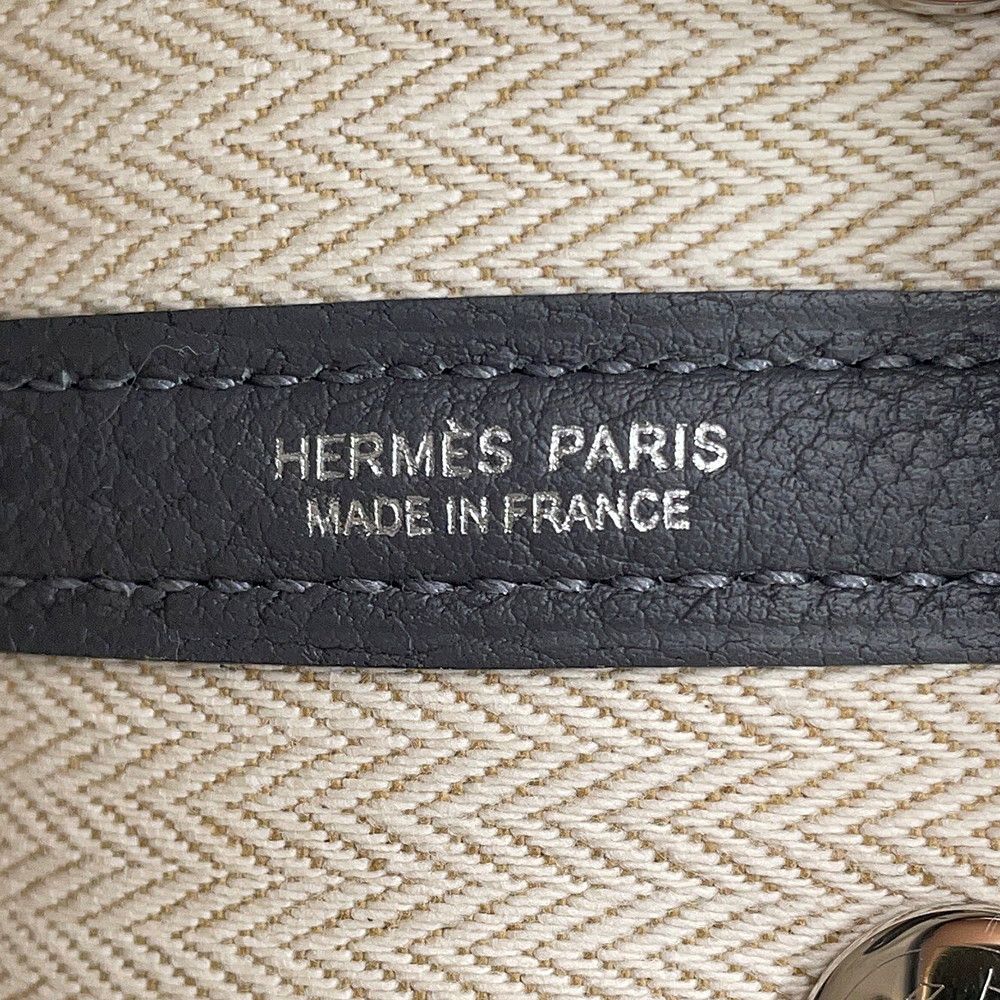 Hermes Tote Neo Garden 23 Party Ardoise Silver Negonda — view 6