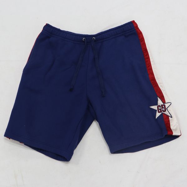 Gucci Cotton Jersey Shorts Blue Color Apa Ako Abc