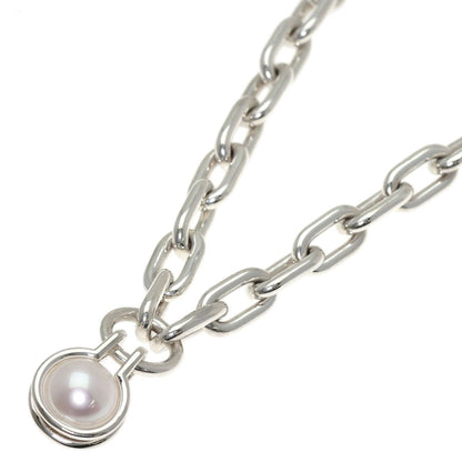 Tiffany & Co HardWear Fresh Water Pearl Necklace Silver