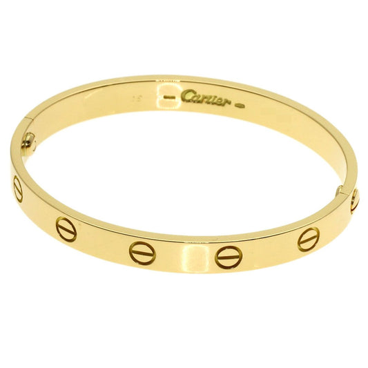 Cartier Love Bracelet Classic 16 Driver 18k Yellow Gold