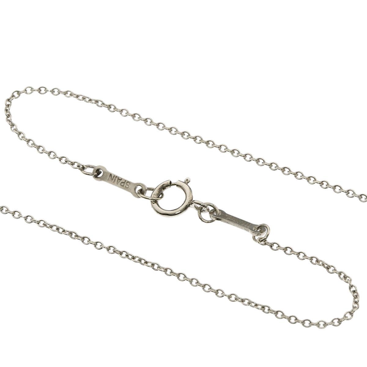 Tiffany & Co Double Heart Necklace Silver — view 3