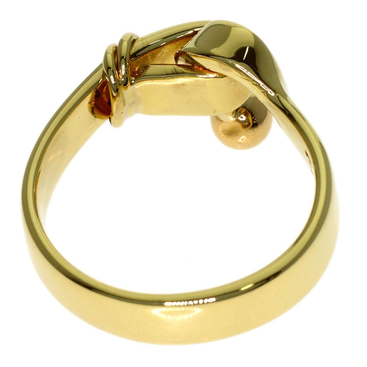 Tiffany & Co Hook & Eye Ring 18k Yellow Gold — view 4