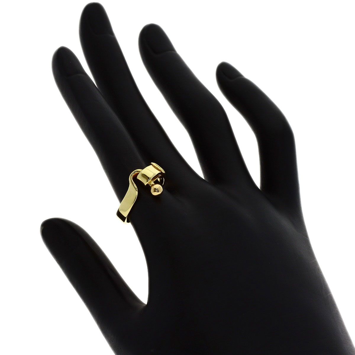 Tiffany & Co Hook & Eye Ring 18k Yellow Gold — view 6